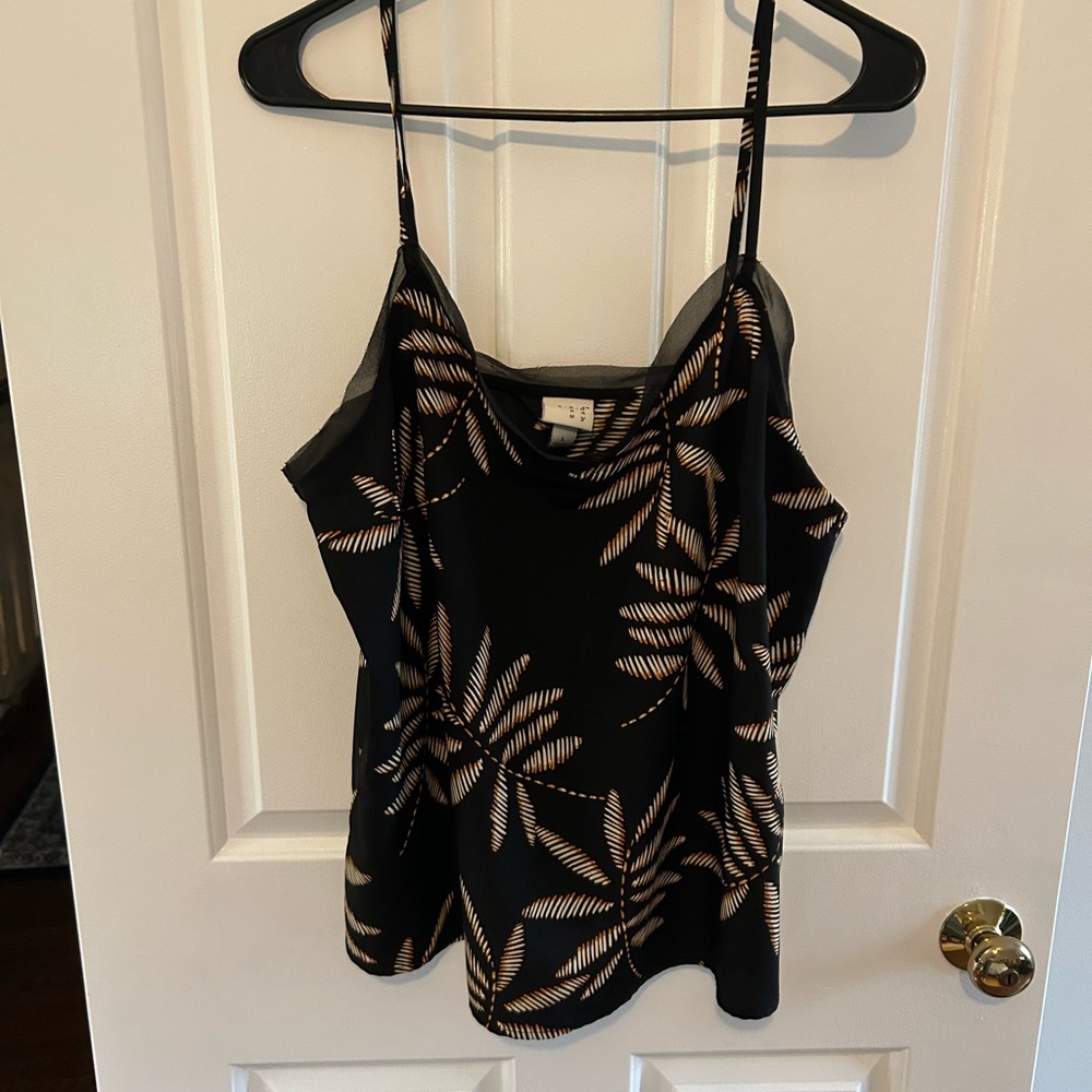 Floral Tank Blouse